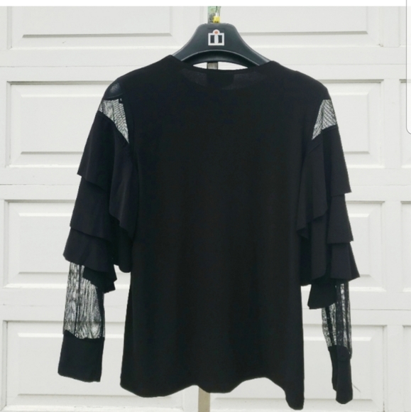 Artex Fashions Black Top - Picture 3 of 3